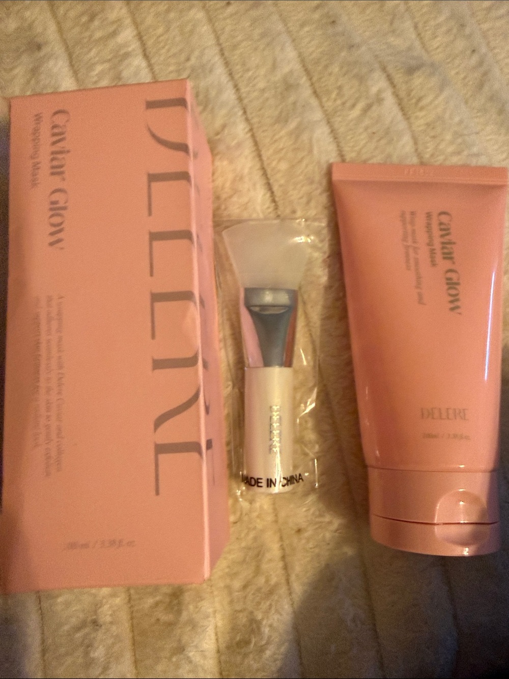 Delere Caviar Glow Collagen Wrapping Mask